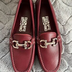 Salvatore Ferragamo Red Leather NWOT $695